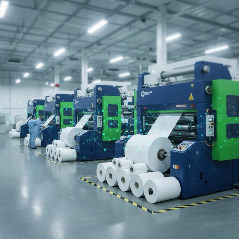 Smart Roll Cutting manufacturing optimization dashboard